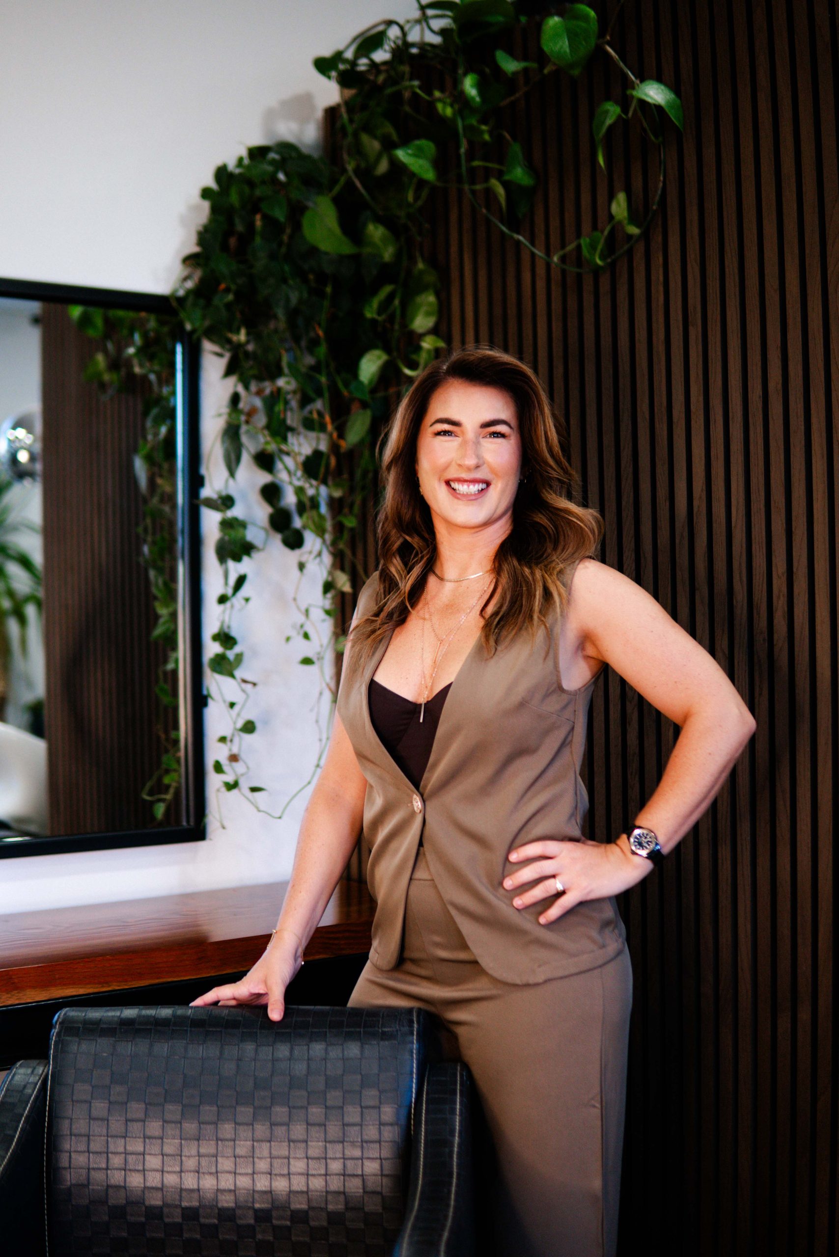 Senior Artist Vicky Carling at Iron and Ivy Studio