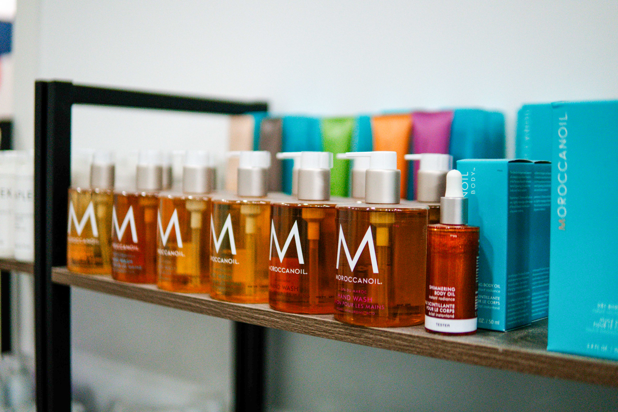 Iron Ivy Moroccanoil Hair Products Shelf Queenstown